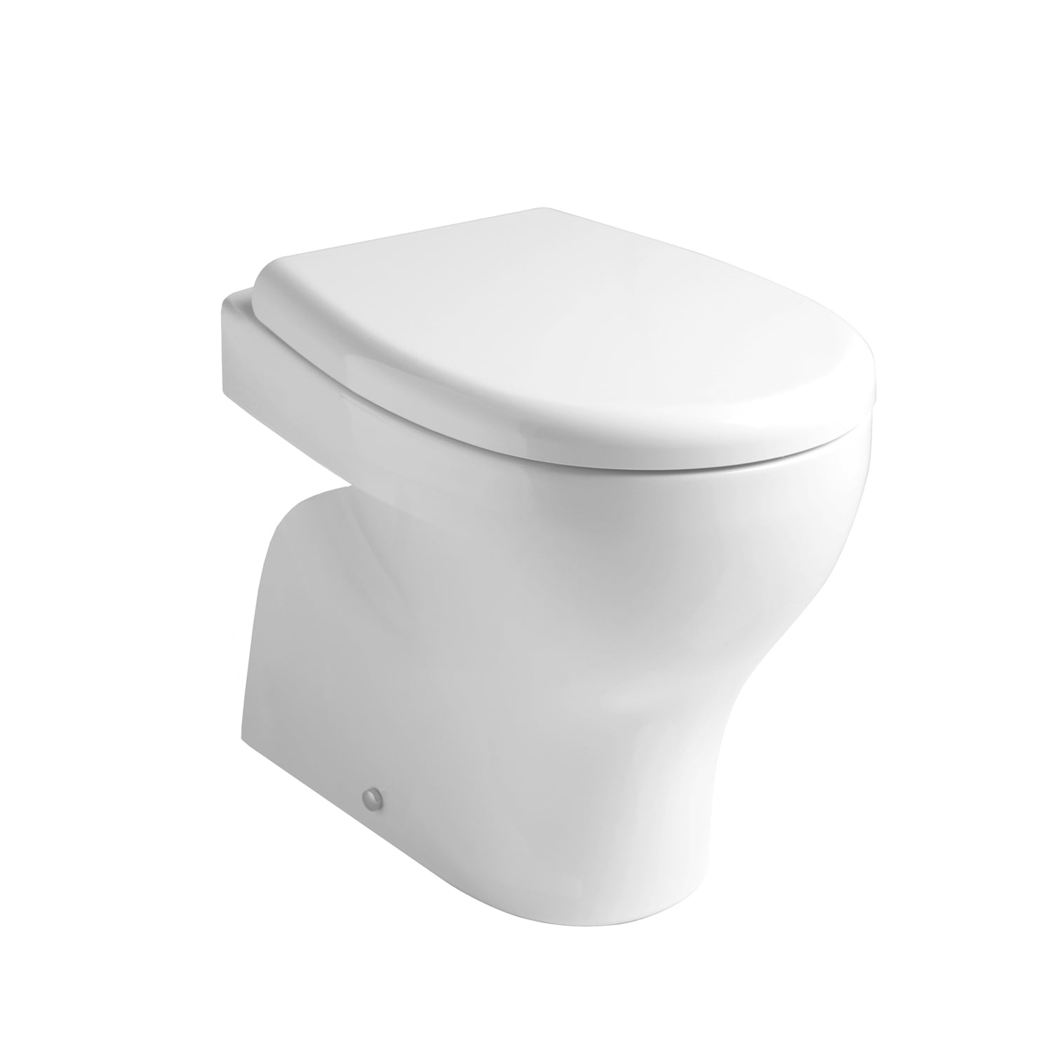 Coppia di Sanitari distanziati da parete 53x36 cm serie Eden by Galassia con sedile soft close