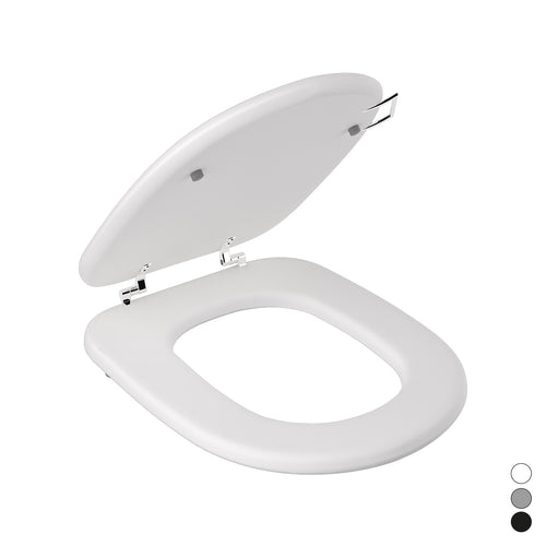 Copriwater soft close per vaso collezione Washington di Rak - Bianco