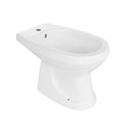 Bidet modello felce con erogazione a rubinetto in ceramica - Bianco