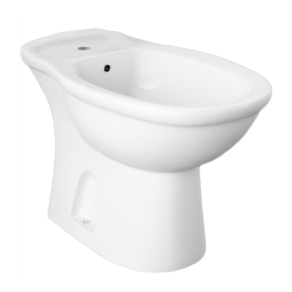Bidet a terra modello Karla in ceramica 58x36