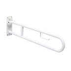 Appoggio ribaltabile con porta carta igienica Collezione Fortis Gedy - Finitura Bianca