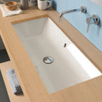 Lavabo da Incasso 90X34 cm Ceramica Globo modello Stockholm