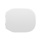 Sedile wc bianco dedicato a casa ceramica Azzurra serie Glaze larghezza 35 cm