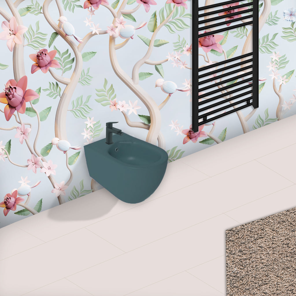 Bidet sospeso Rimless BathCore serie Infinity 53x36