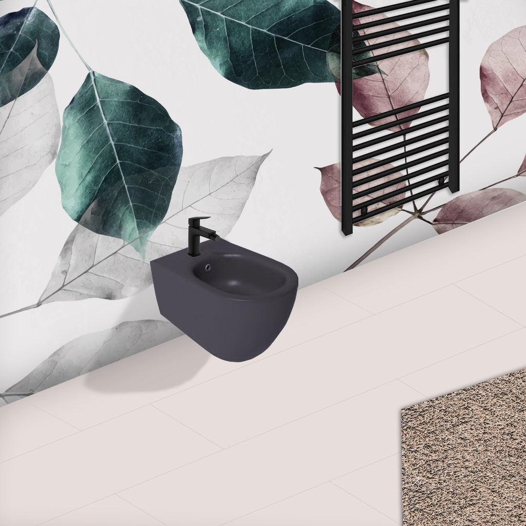 Bidet sospeso Rimless BathCore serie Infinity 53x36