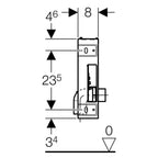 Combifix Italia per bidet sospesi