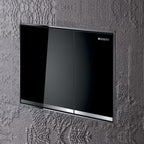 Piastra di azionamento Geberit Sigma 60 Filo parete Vetro Nero