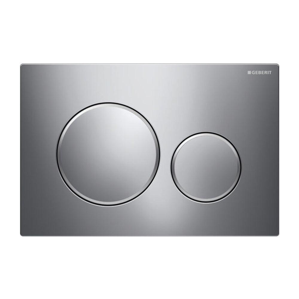 Piastra di azionamento Geberit Sigma 20 Satinata-Cromo-Satinata