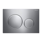 Piastra di azionamento Geberit Sigma 20 Satinata-Cromo-Satinata