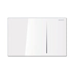 Piastra di azionamento Geberit Sigma 70 Vetro Bianco