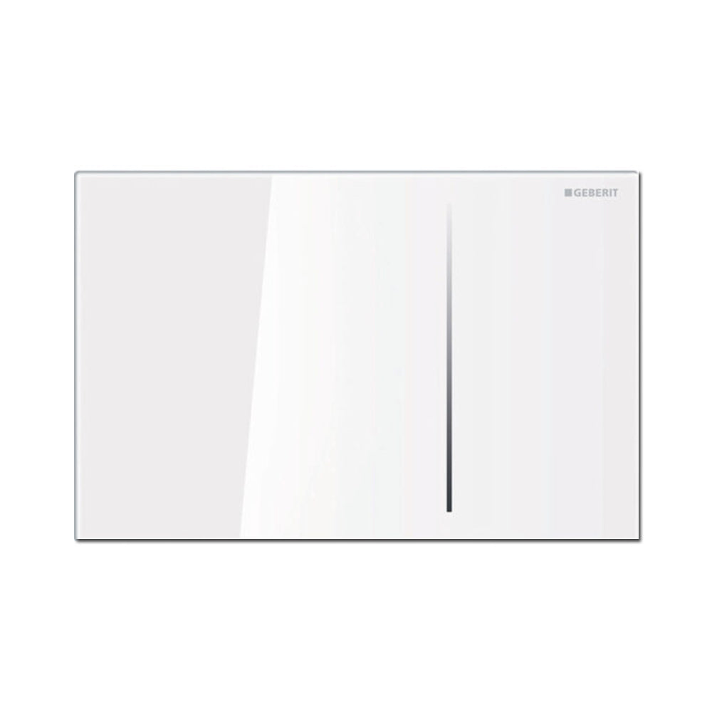 Piastra di azionamento Geberit Sigma 70 Vetro Bianco