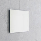 Piastra di azionamento Geberit Sigma 70 Vetro Bianco