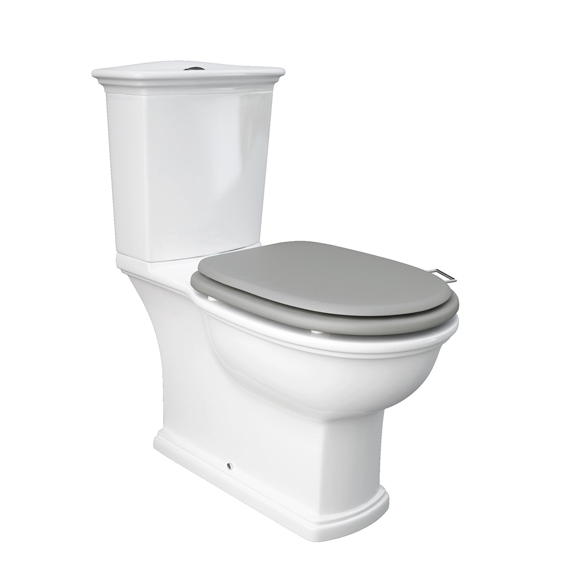 Vaso monoblocco con scarico a parete in porcellana RAK serie Washington 70