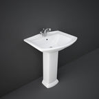 Colonna in porcellana per lavabo RAK serie Washington H. 68 cm - Bianco
