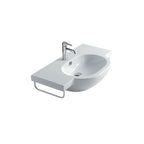 Lavabo sospeso in ceramica serie M2 di Ceramica Galassia -  Bianco lucido 85cm