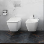 WC sospeso Ideal Standard modello Strada II 54.5x37 cm con sedile SoftClose