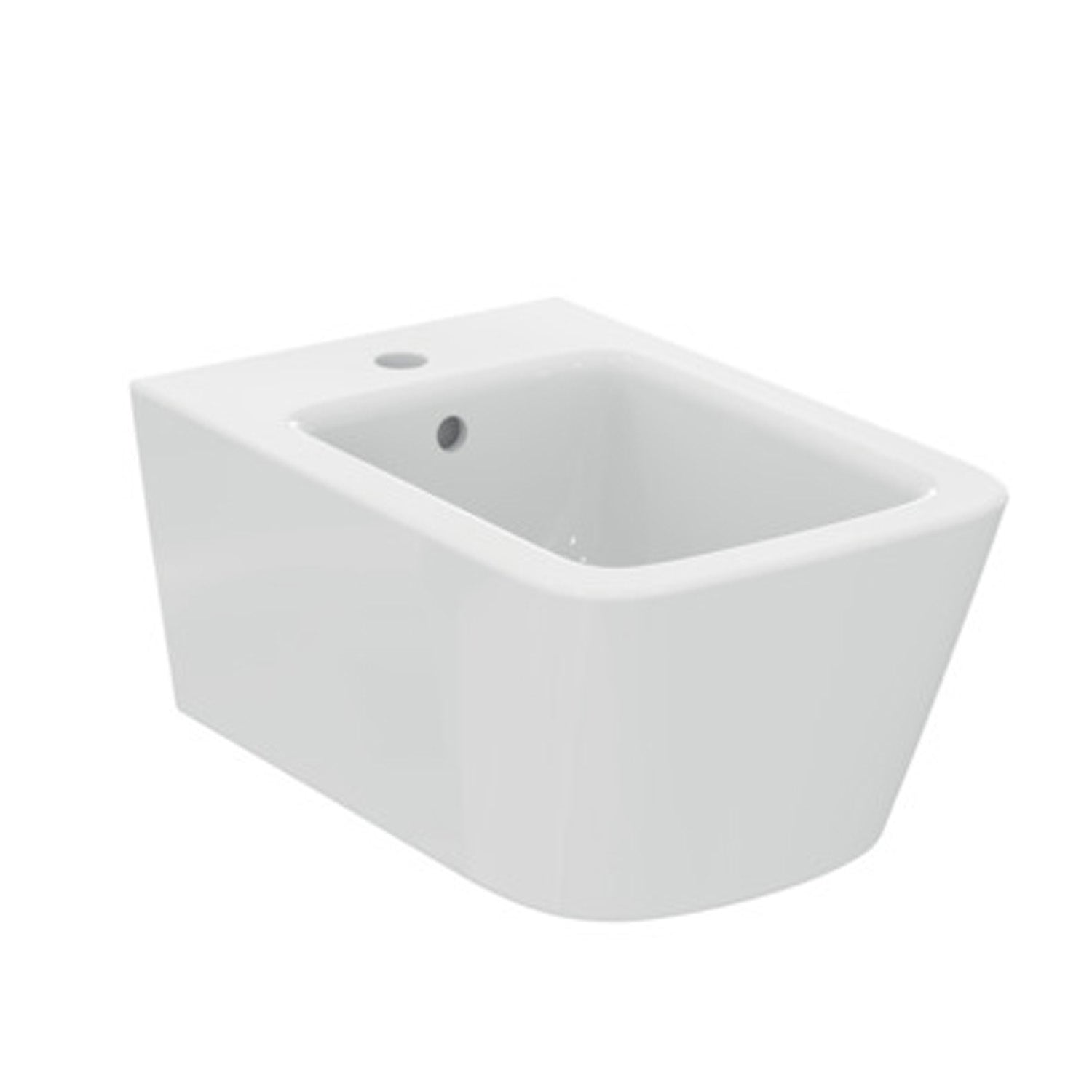 Bidet sospeso Ideal Standard modello Blend Cube 54x36 cm