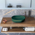 Lavabo da appoggio Slim ovale BathCore serie Viva 49x35