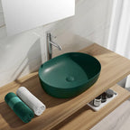 Lavabo da appoggio Slim ovale BathCore serie Viva 49x35
