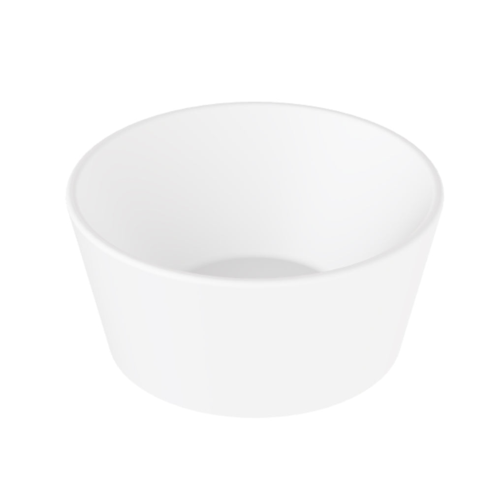 Lavabo rotondo Azzurra serie Forma Ã¸30x14 cm - Bianco lucido