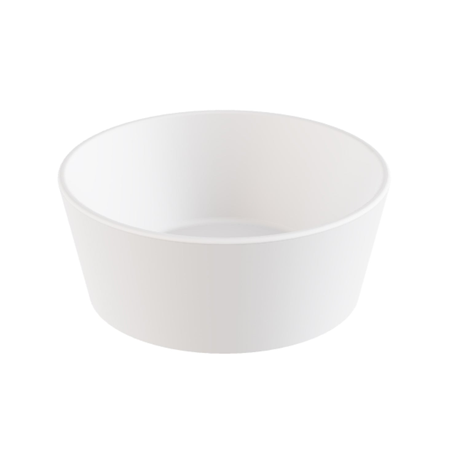 Lavabo rotondo Azzurra serie Forma Ã¸35x14 cm - Bianco lucido