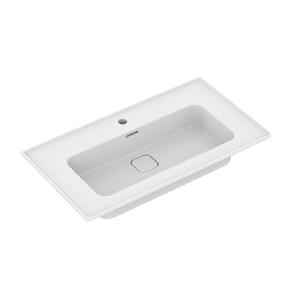 Lavabo sospeso da 80 cm Ideal Standard Strada II copripiletta in ceramica inclusa