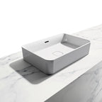 Lavabo d'appoggio 60x40 Ideal Standard Strada II senza foro rubinetto