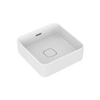 Lavabo d'appoggio 40x40 Ideal Standard Strada II senza foro rubinetto