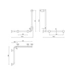 Corrimano ad angolo 752