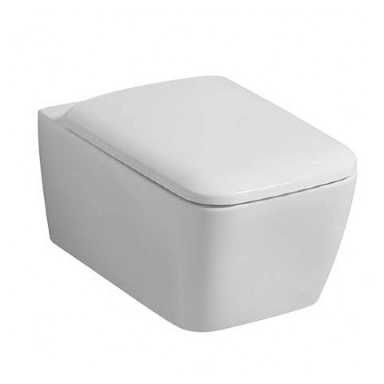 Sanitari sospesi bidet e wc Rimless con sedile tradizionale modello Metrica Pozzi Ginori cm 54