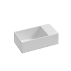 Lavabo da appoggio Azzurra Elegance Squared 40x22x12