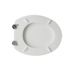 Sedile wc universale Alex in MDF colato bianco larghezza 37