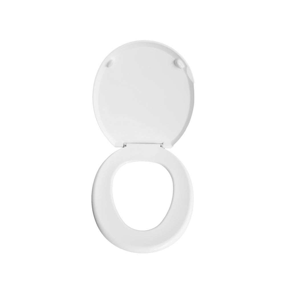 Sedile wc universale bianco Carrara & Matta Durolux Atlantico cerniere metallo regolabili