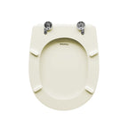 Sedile wc per cesame vaso Aretusina champagne larghezza 35