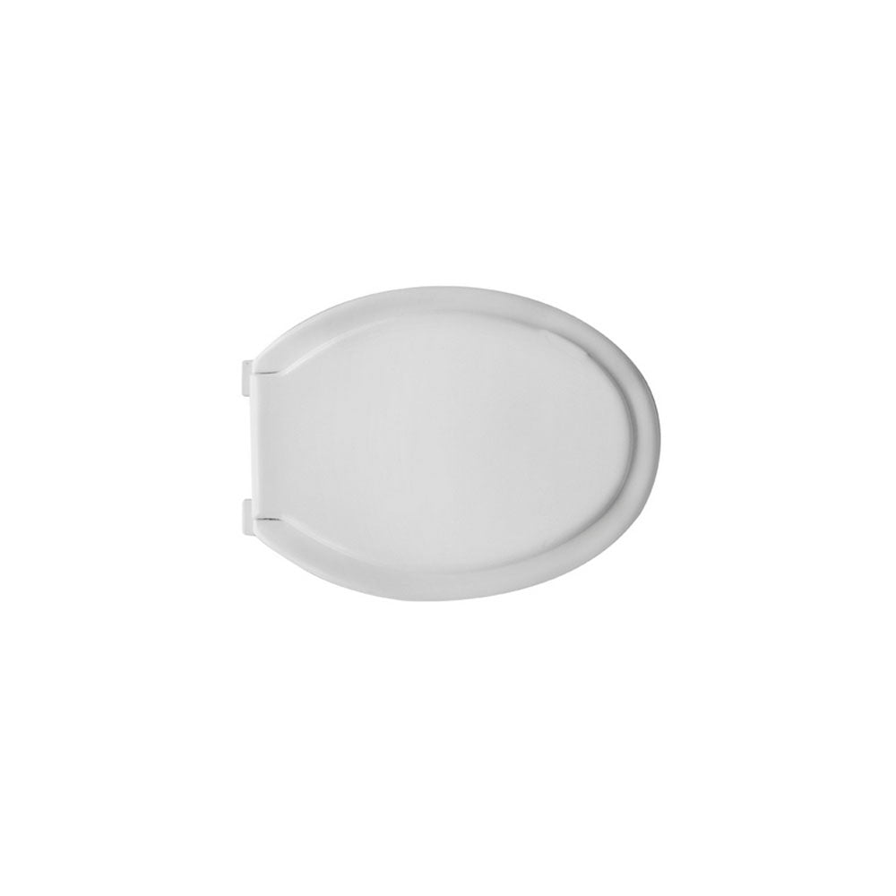 Sedile universale per wc in polipropilene bianco larghezza 37