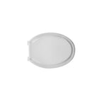 Sedile universale per wc in polipropilene bianco larghezza 37