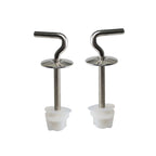 Sedile wc in termoindurente per Casa Ceramica Dolomite vaso modello Tenax con cerniere regolabili