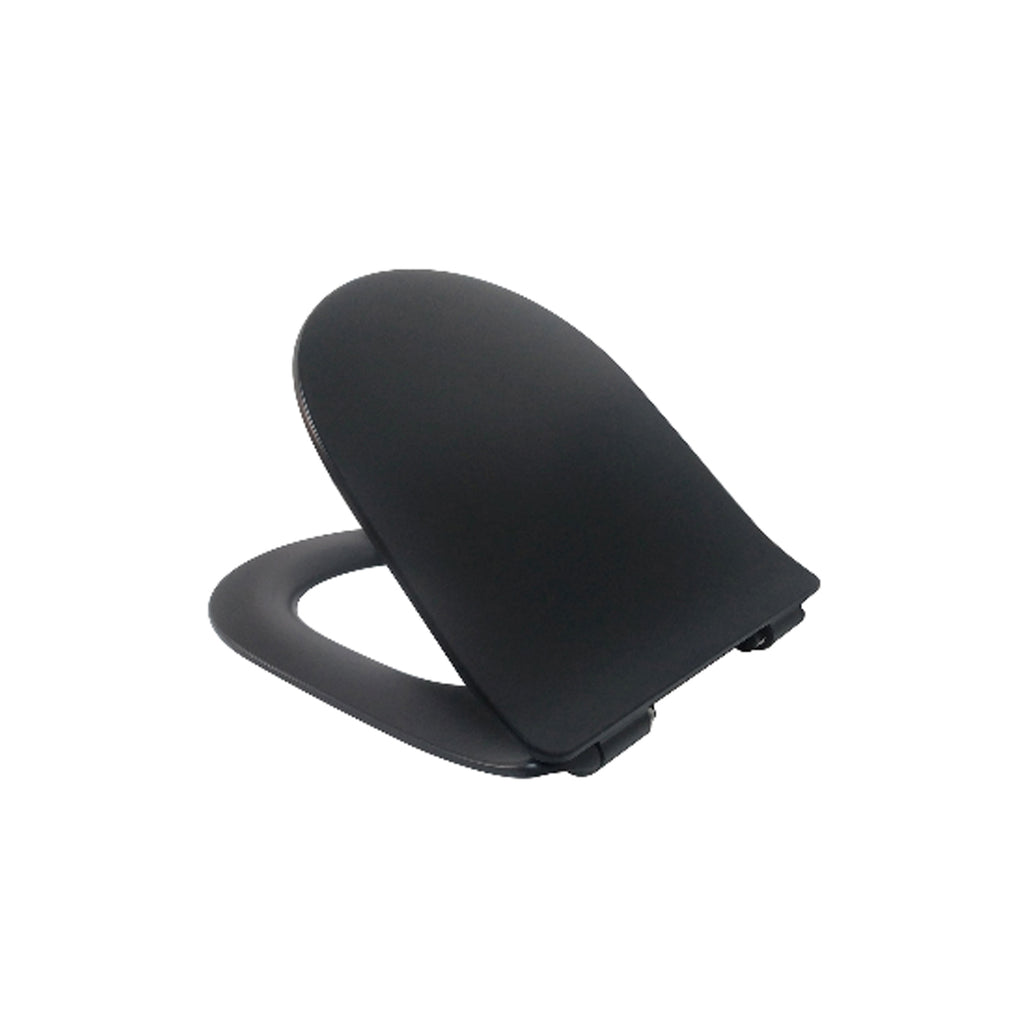 VERSIONE OUTLET - Copriwater soft close per vaso Greta - Nero opaco