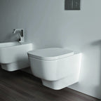 Sanitari Sospesi F50 Small Domus Falerii wc - sedile softclose - bidet