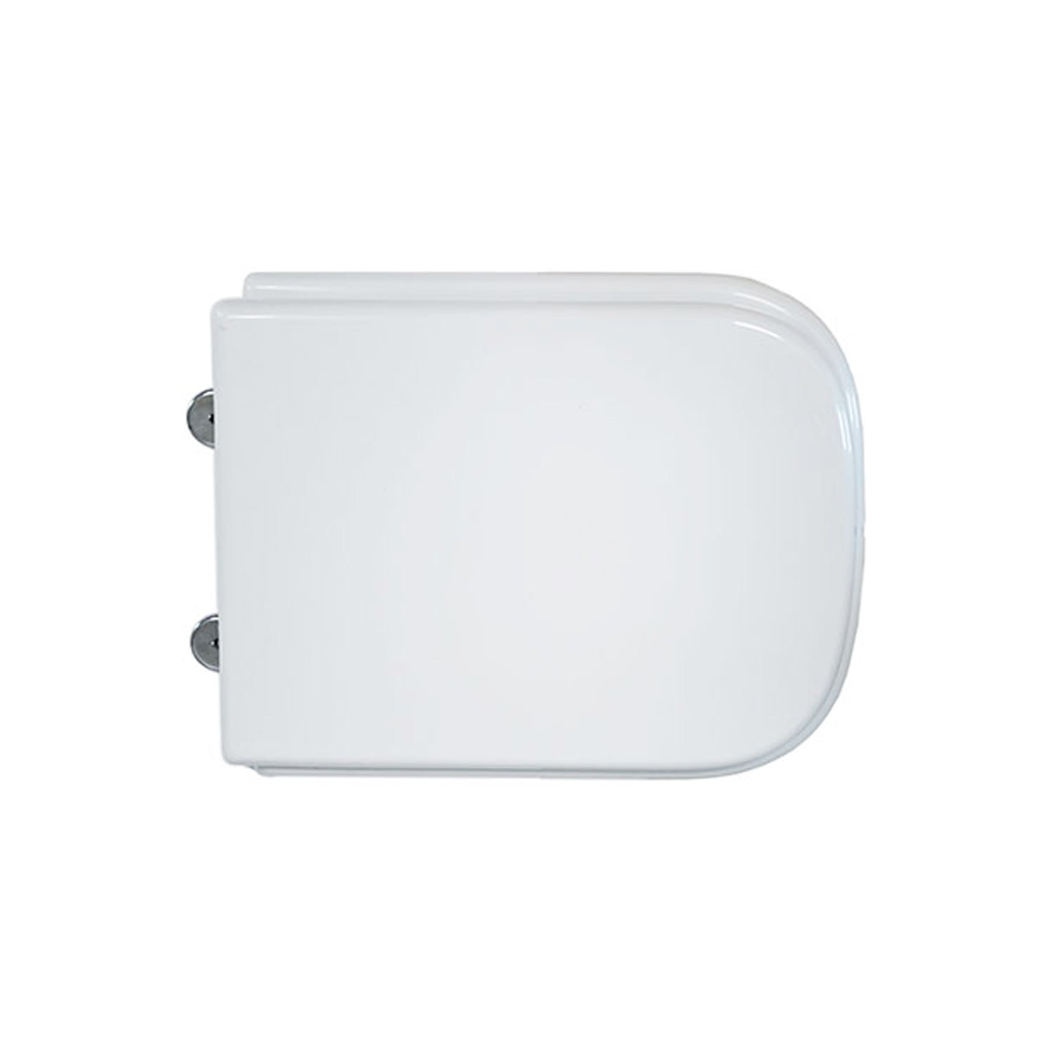 Sedile wc legno bianco per Galassia vaso Meg11 larghezza 35