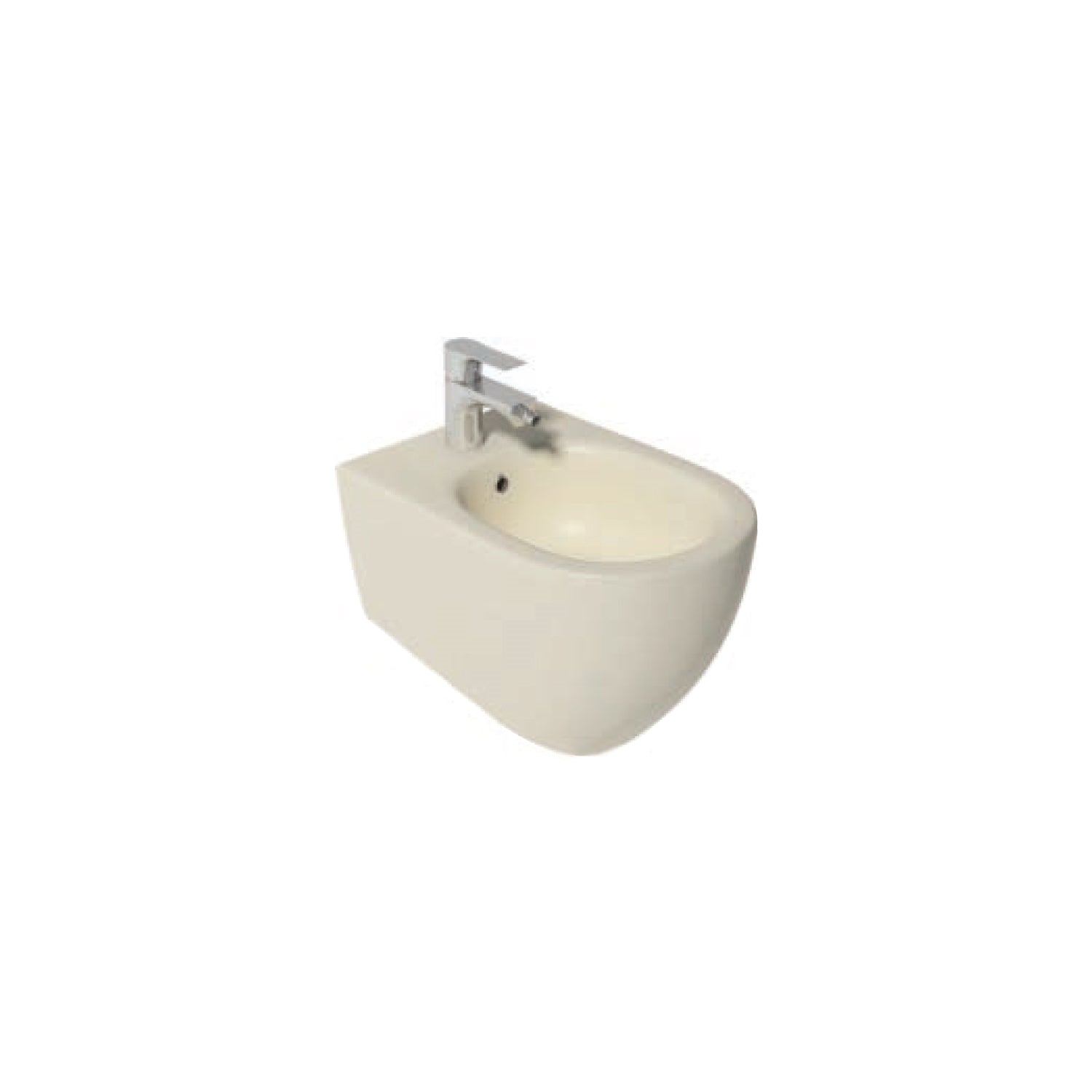 Bidet sospeso Rimless BathCore serie Infinity 53x36