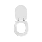 Sedile wc bianco per Azzurra vaso Afrodite larghezza 36
