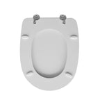 Sedile wc bianco per Azzurra vaso Afrodite larghezza 36