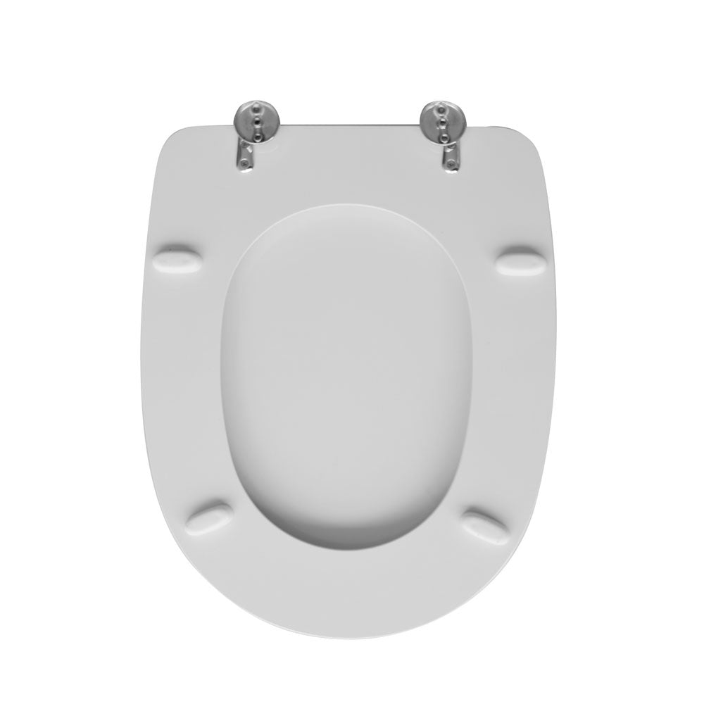 Sedile wc bianco per Azzurra vaso Afrodite larghezza 36