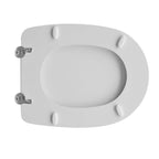 Sedile wc bianco per Azzurra vaso Afrodite larghezza 36