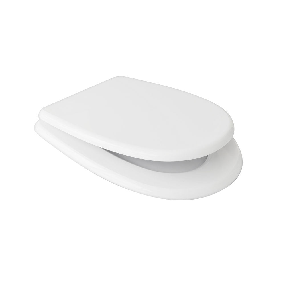 Sedile wc bianco per Azzurra vaso Afrodite larghezza 36