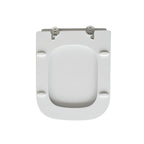 Sedile wc bianco per Azzurra vaso Iris larghezza 35