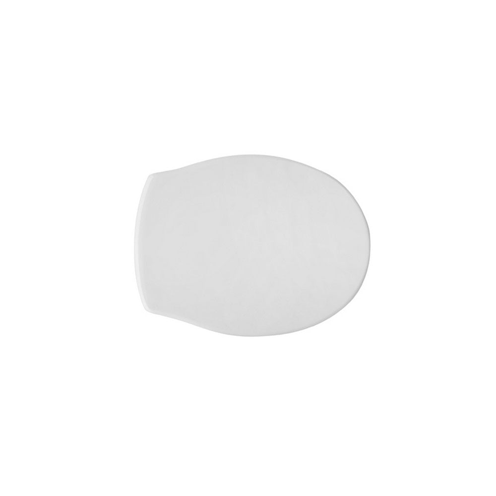 Sedile wc bianco per Azzurra vaso Jubilaeum larghezza 36 cm cerniere regolabili