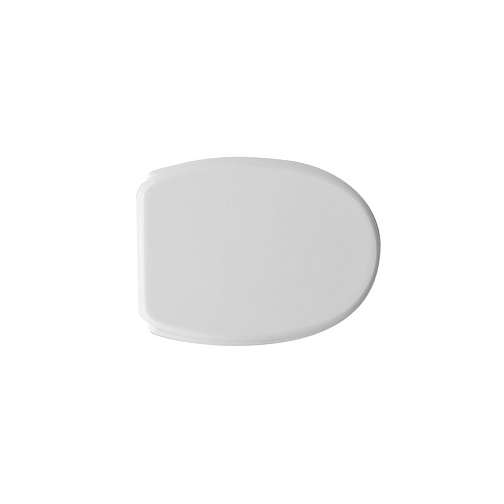 Sedile wc bianco per Azzurra vaso Zeus  larghezza 36