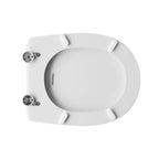 Sedile wc bianco per Cesame vaso serie Aretusina larghezza 35